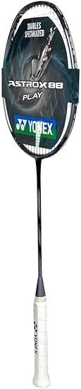 Yonex ASTROX 88 Play Badminton Racquet (BlackSilver) (4UG5) Factory Prestrung