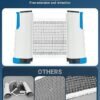 Retractable Ping Pong Net Upgrade Table Tennis Net Stands Upright Without Sagging Ping Pong Net