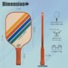 Pickleball Paddles Set of 2 4 Pickleball RacketsUSAPA
