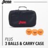 Penn 2Player Table Tennis Paddle Set Includes Two 3.0 Paddles Three 3Star ping Pong Balls and Storage Pouch